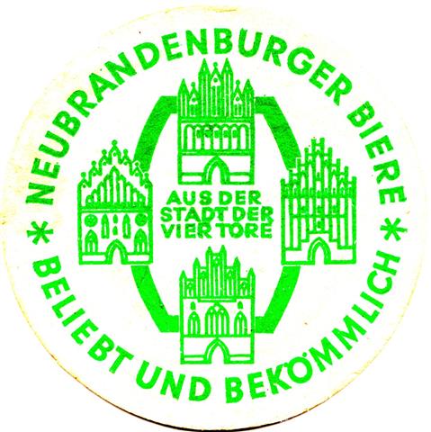 neubrandenburg nb-mv nord veb rund 4a (215-aus der stadt-grn)